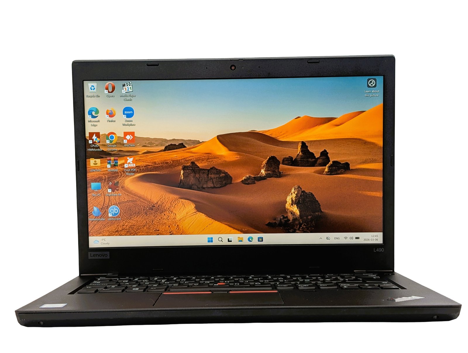Lenovo ThinkPad L490/i5-8265U/8GB/256GB (RECONDITIONNÉ)