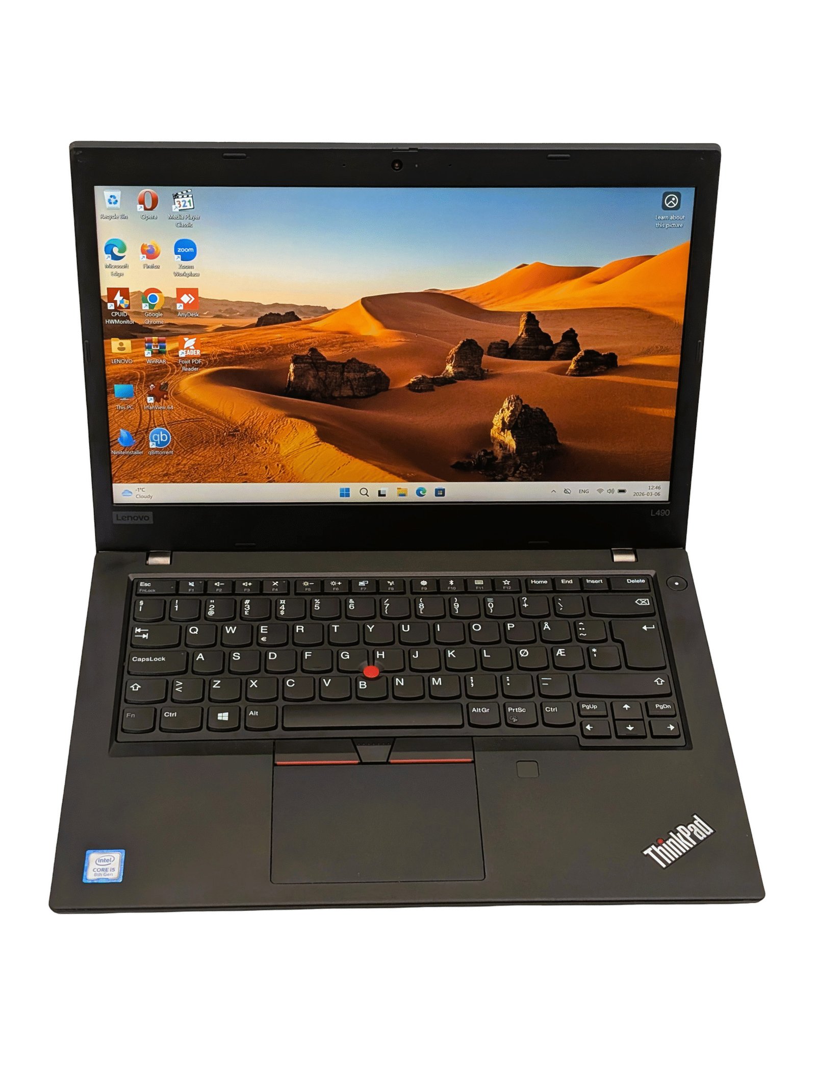 Lenovo ThinkPad L490/i5-8265U/8GB/256GB (RECONDITIONNÉ)