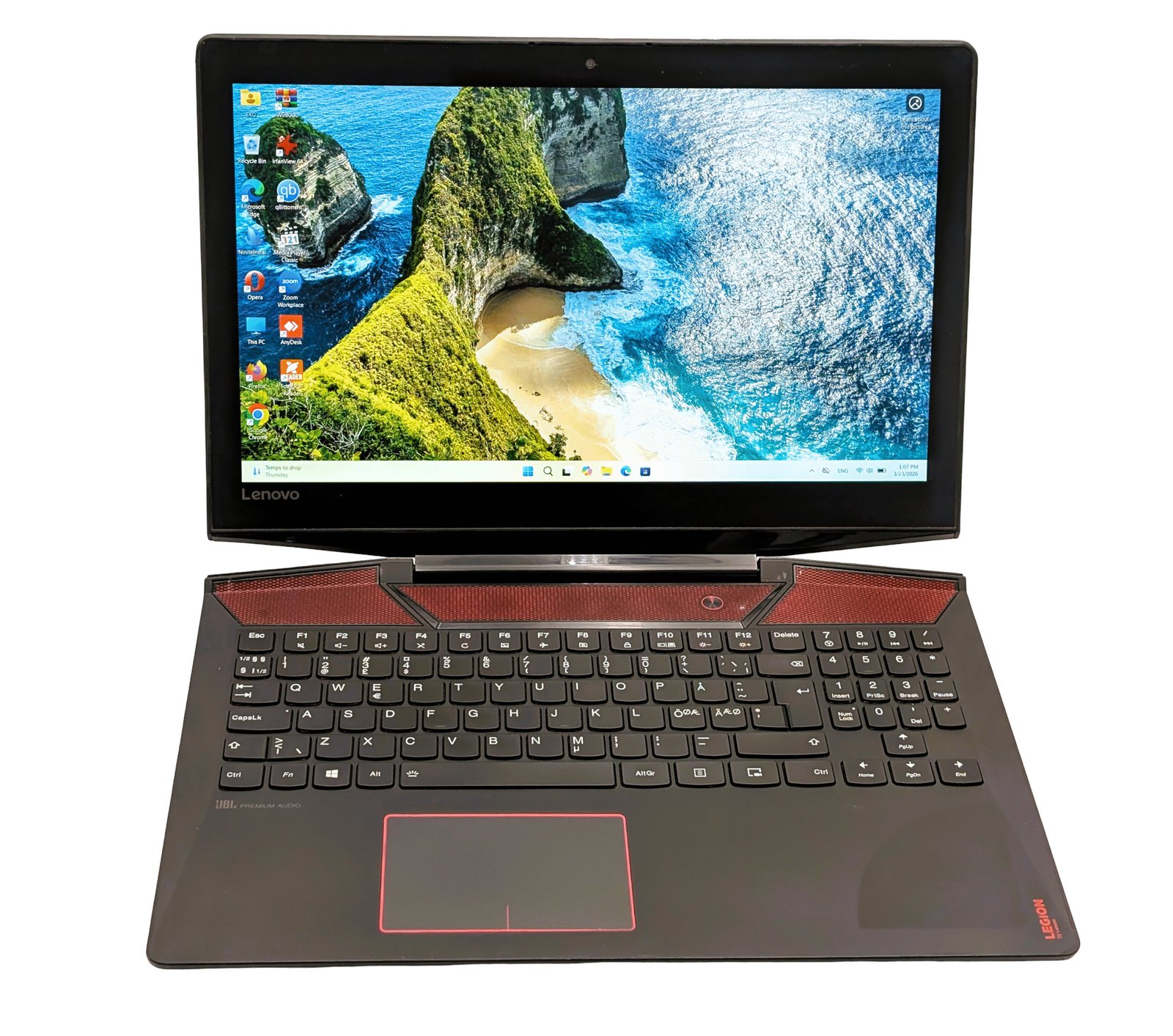 Lenovo Legion Y720/i7-7700HQ/16GB/256GB (ODNOWIONY)