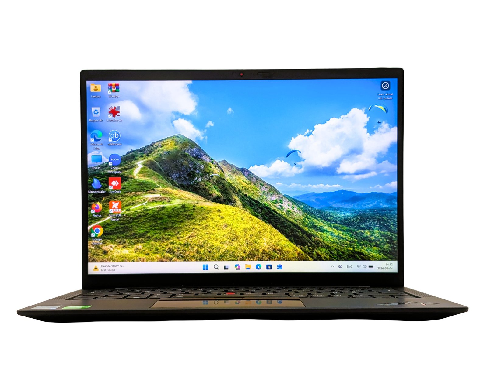Lenovo ThinkPad X1 Carbon Gen 9/i5-1135G7/16GB/256GB (RECONDITIONNÉ)