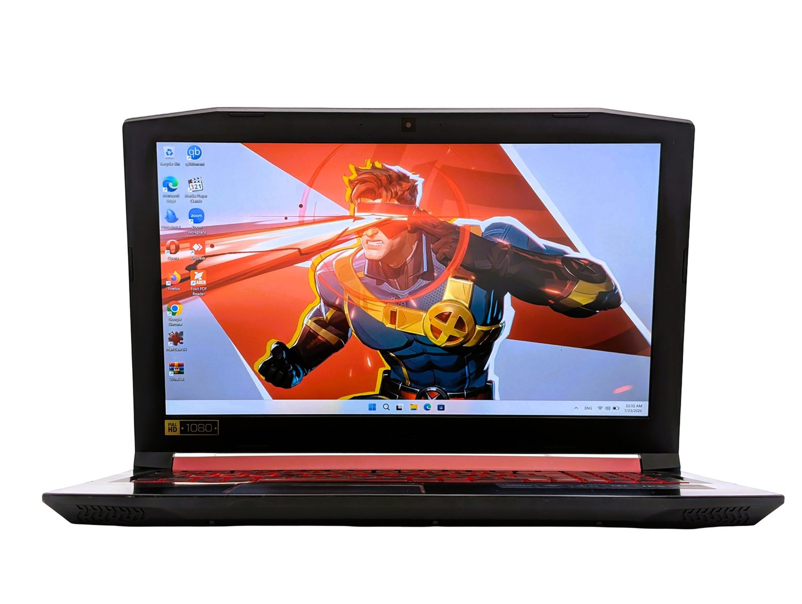 Acer Nitro 5 AN515-51/i7-7700HQ/16GB/256GB+1TB/GTX 1050 Ti 4GB (Atnaujintas)