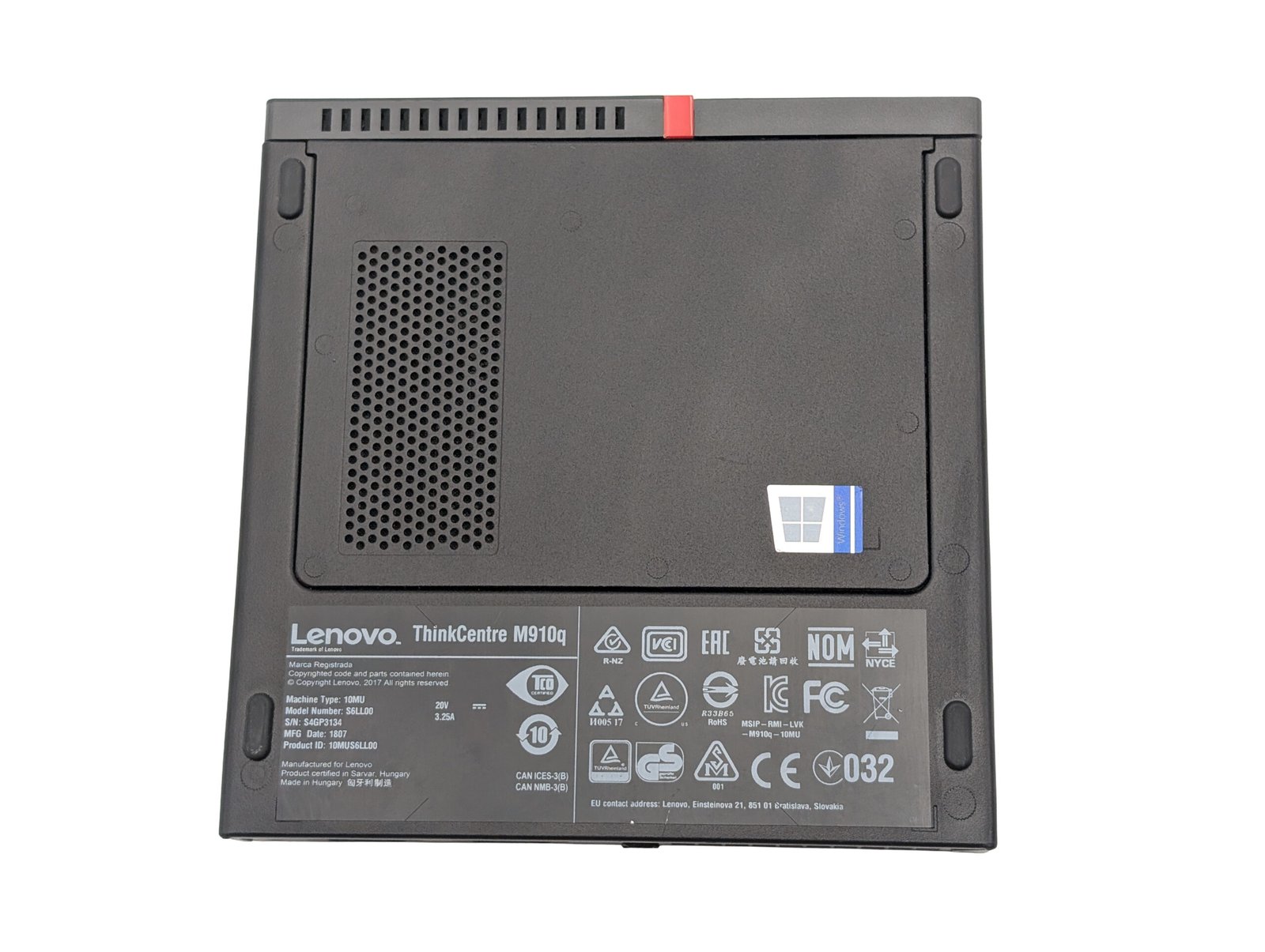 Lenovo ThinkCentre M910q Tiny/i5-7500T/8GB/256GB (ODNOWIONY) (Kopija)