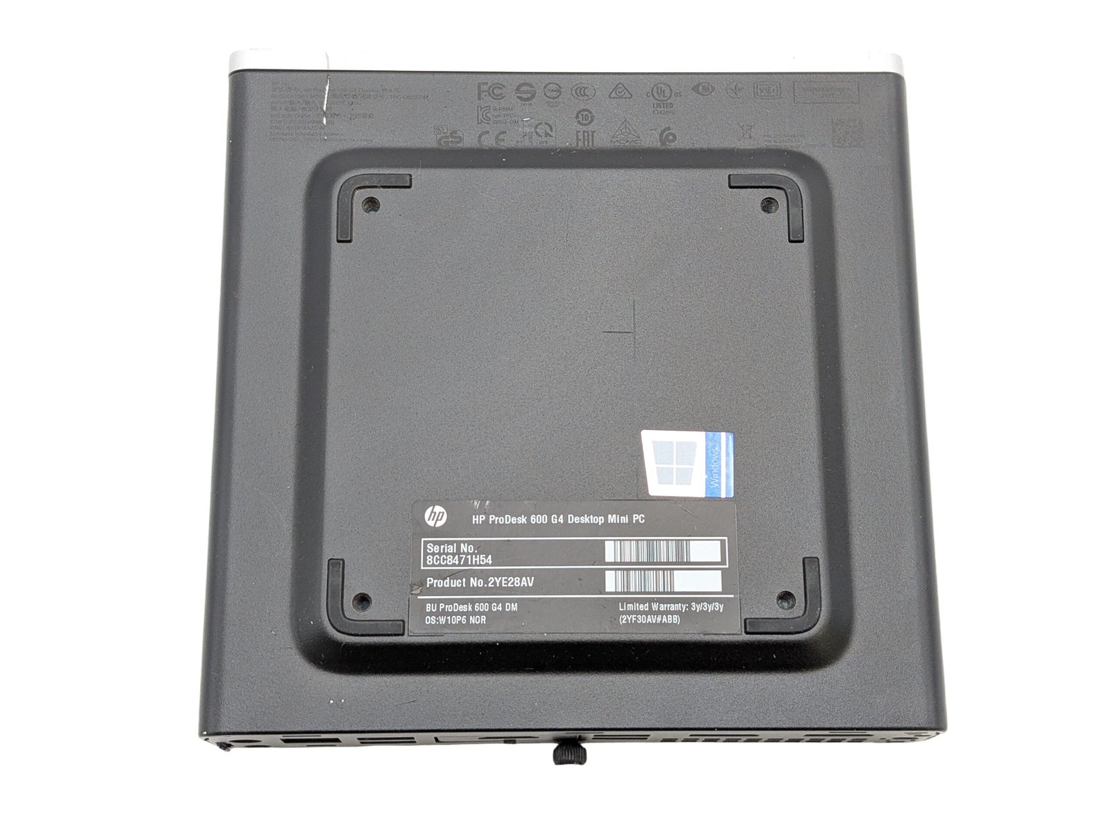 HP EliteDesk 800 G4 Desktop Mini/i5-8400/8GB/256GB (Renoverad) (Kopija) (Kopija)