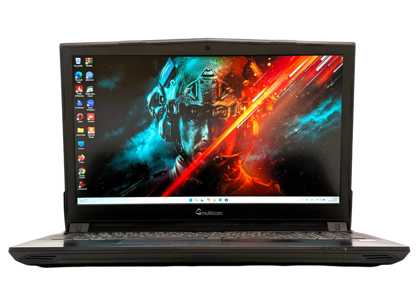 Multicom N950T / i5-8400 / 16GB / 256GB + 320GB / GTX 1060 6GB (ATNAUJINTAS)