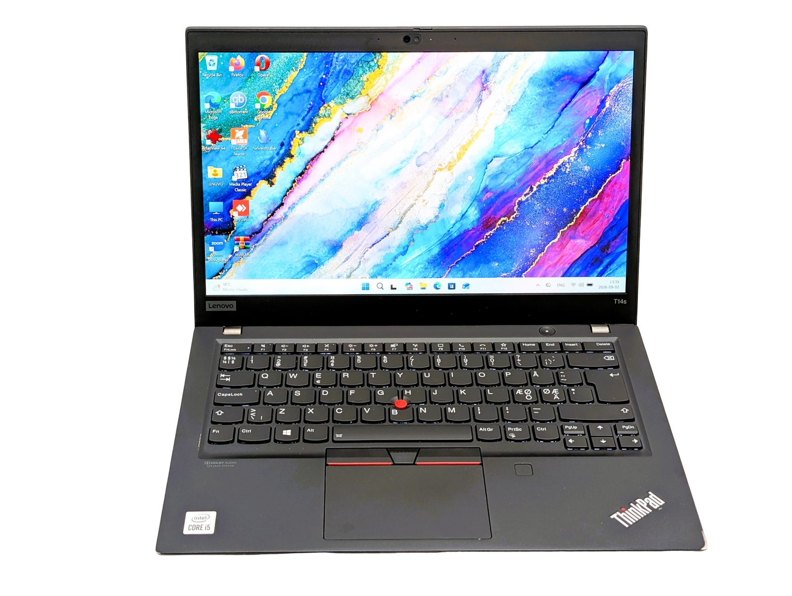 Lenovo ThinkPad T14s Gen 1/i5-10210U/16GB/256GB (GENERALÜBERHOLT) (Kopija) (Kopija)