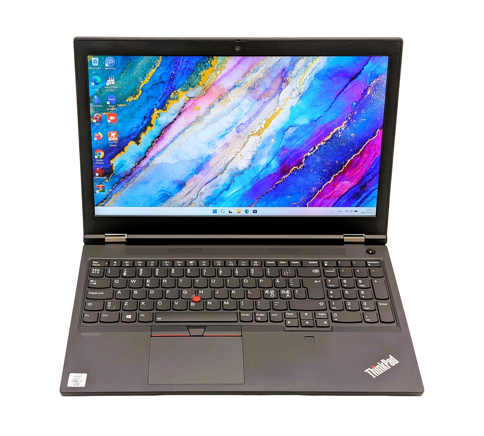 Lenovo ThinkPad P15/i7-10875H/32GB/1TB/Quadro T2000 4GB (ATNAUJINTAS)