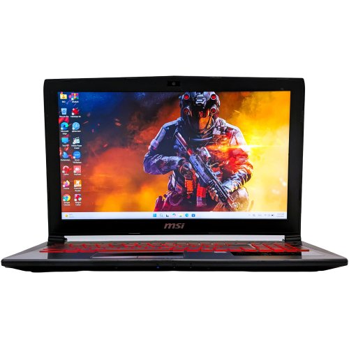MSI GV62 7RE/i5-7300HQ/12GB/128GB+1TB/GTX 1050 Ti 4GB (ATNAUJINTAS)