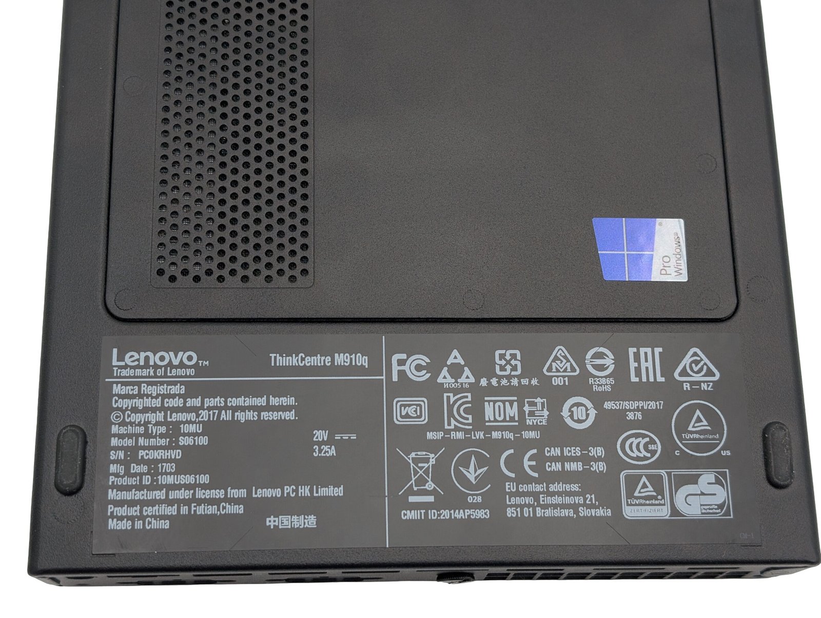 Lenovo ThinkCentre M910q Tiny/i5-7500T/8GB/256GB (RECONDITIONNÉ) (Kopija) (Kopija) (Kopija) (Kopija) (Kopija) (Kopija) (Kopija)