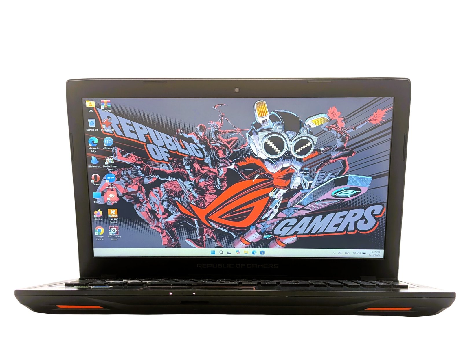 ASUS ROG Strix GL553VD/i5-7300HQ/16GB/128GB+320GB/GTX 1050 4GB (ATNAUJINTAS)