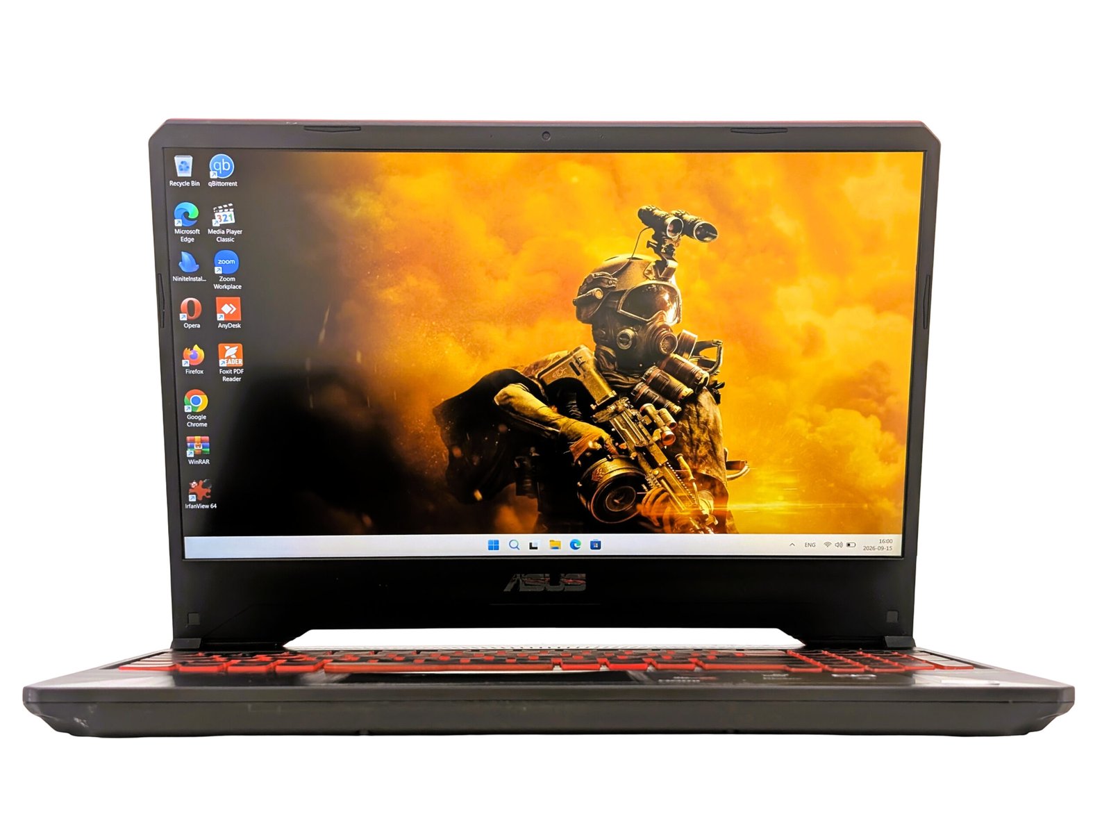ASUS TUF Gaming FX505DY/Ryzen 5 3550H/16GB/256GB+320GB/RX 560X 4GB (ATNAUJINTAS)