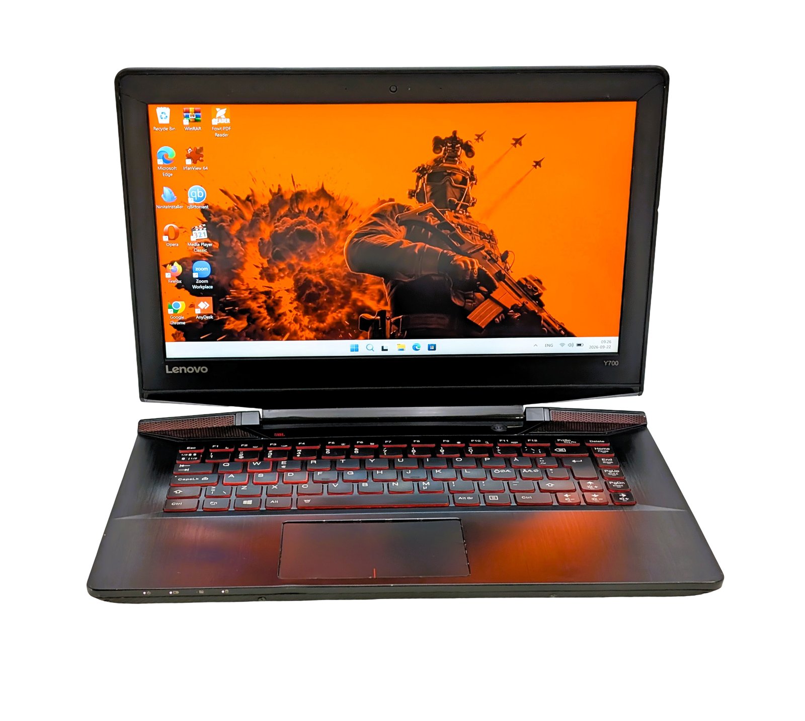 Lenovo IdeaPad Y700-14ISK/i5-6300HQ/8GB/256GB/R9 M275X 4GB (ATNAUJINTAS)