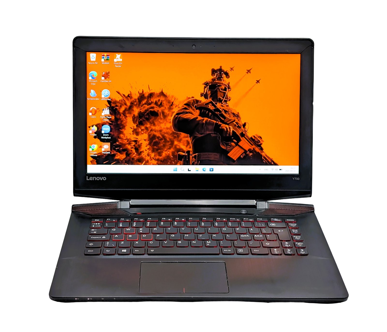 Lenovo IdeaPad Y700-14ISK/i5-6300HQ/8GB/256GB/R9 M275X 4GB (ATNAUJINTAS)