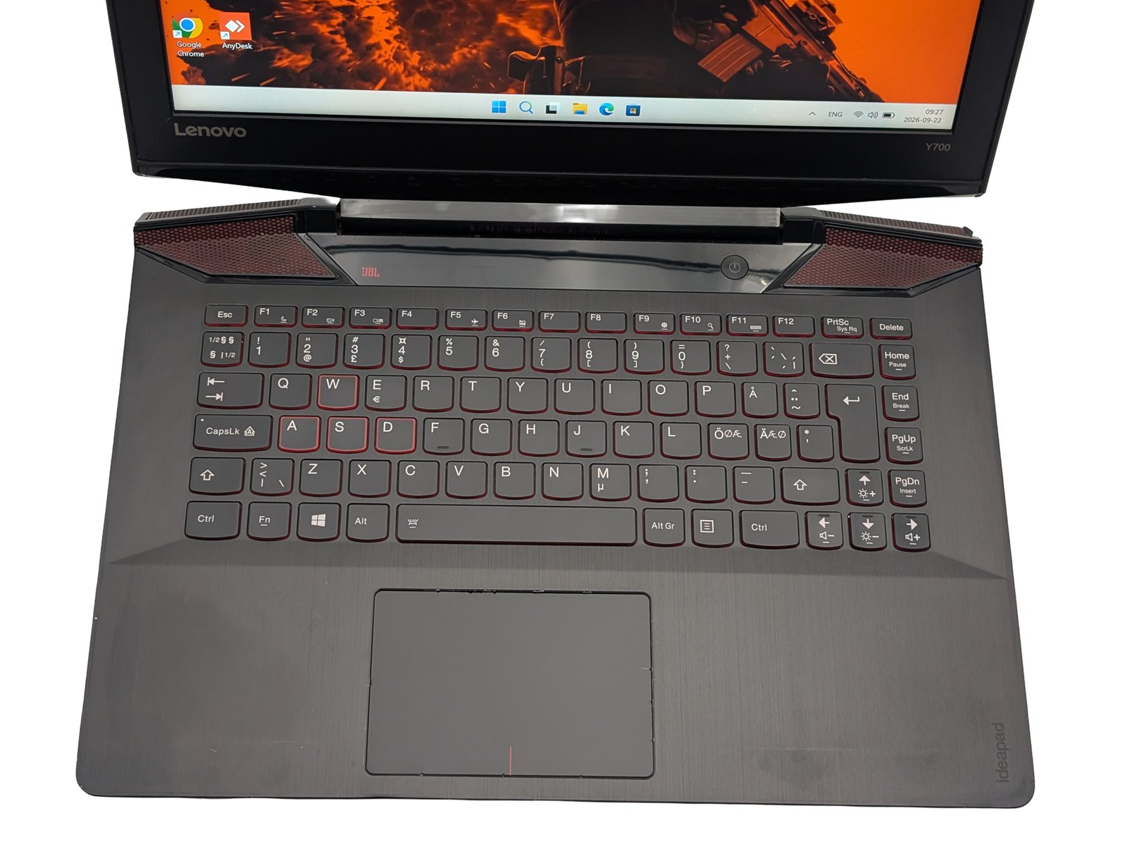 Lenovo IdeaPad Y700-14ISK/i5-6300HQ/8GB/256GB/R9 M275X 4GB (ATNAUJINTAS)