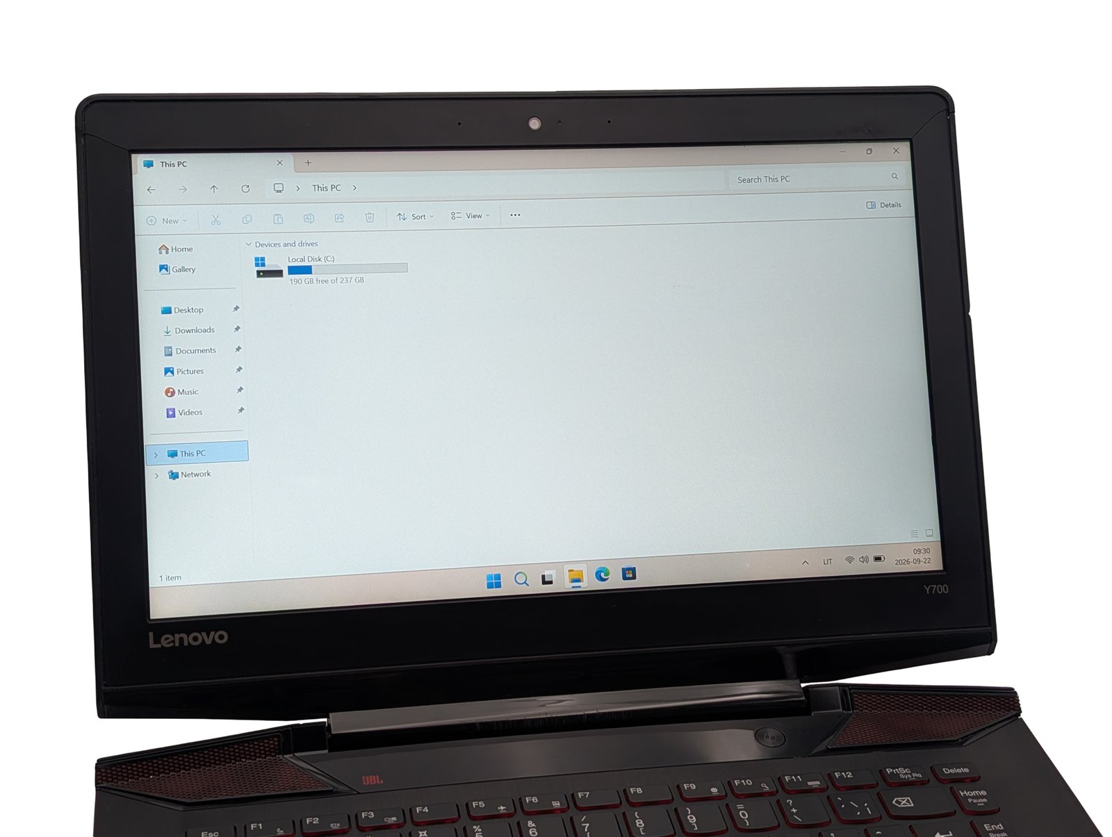 Lenovo IdeaPad Y700-14ISK/i5-6300HQ/8GB/256GB/R9 M275X 4GB (ATNAUJINTAS)