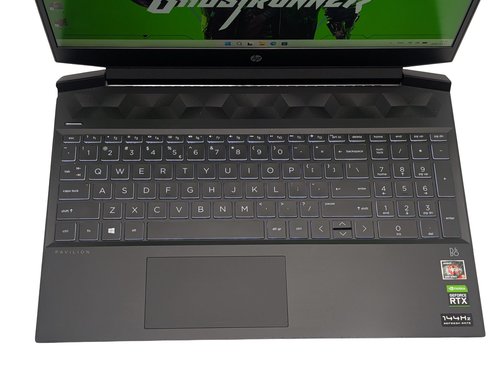 PXL_20260925_093259763 HP Pavilion Gaming 15 / Ryzen 5 5600H / 16GB / 500GB / RTX 3050 4GB (ATNAUJINTAS)