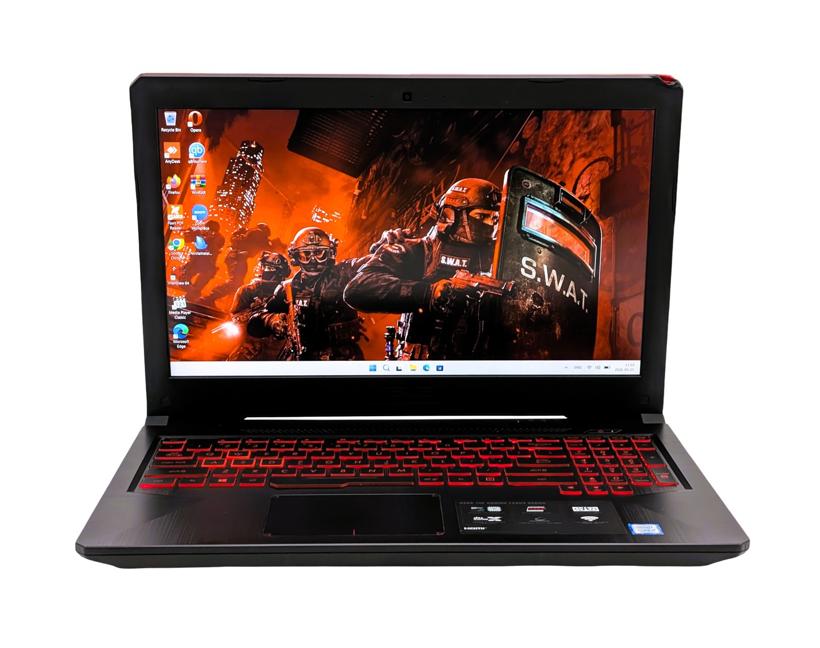 ASUS TUF FX504GM / i7-8750H / 16GB / 256GB+320GB / GTX 1060 6GB (ATNAUJINTAS)