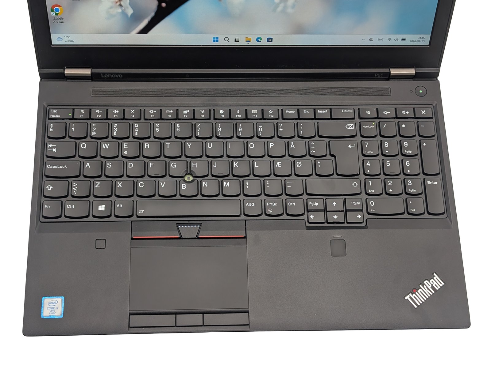 Lenovo ThinkPad P51 / i7-6820HQ / 32GB / 512GB / Quadro M2200 4GB (ATNAUJINTAS)