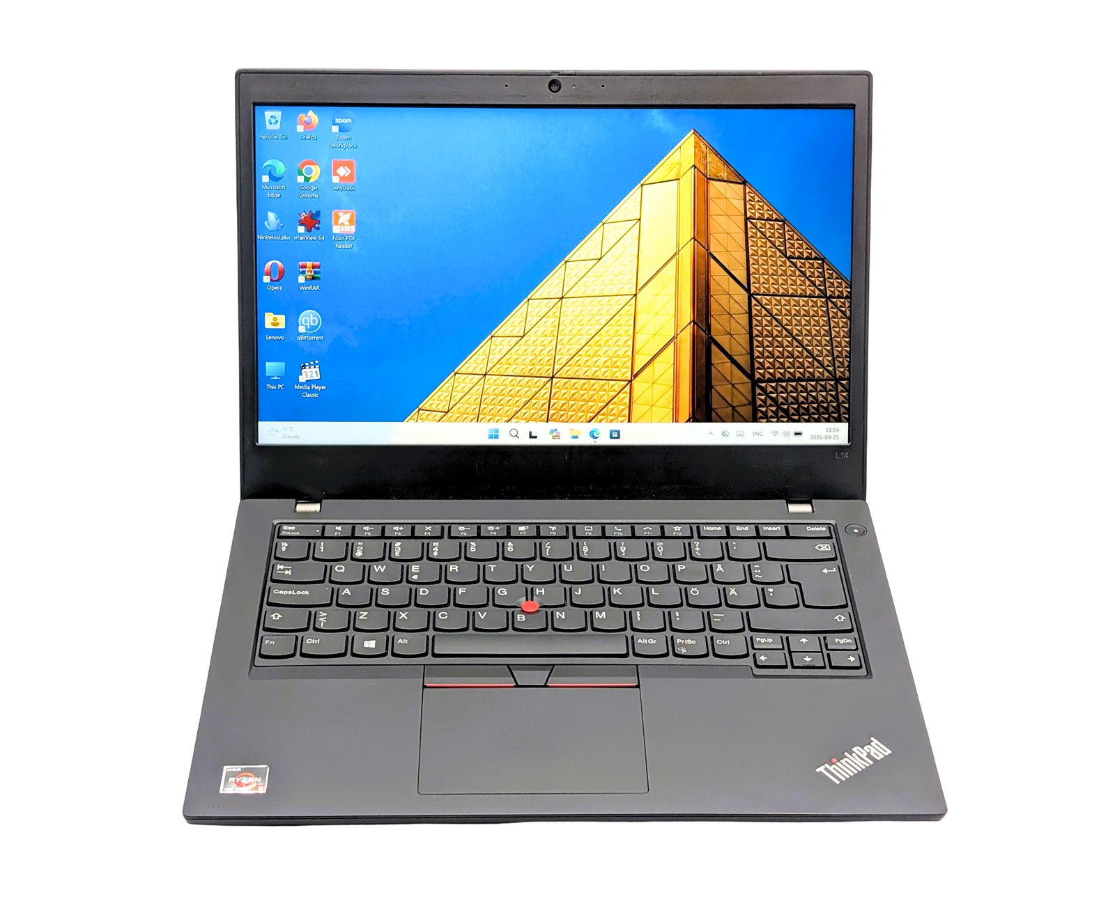 Lenovo ThinkPad L14 Gen 1/Ryzen 5-4500U/16GB/256GB (ATNAUJINTAS)
