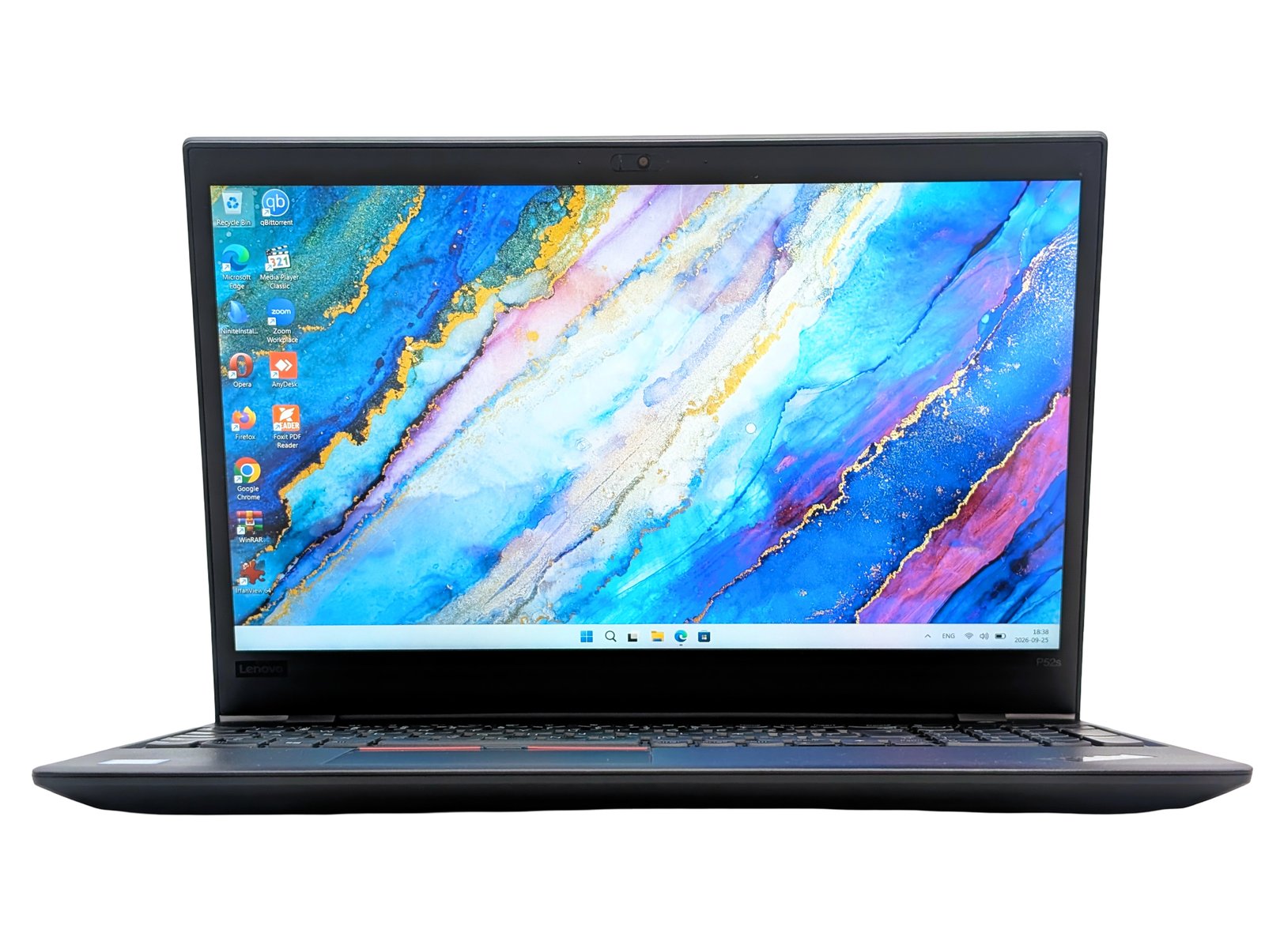 Lenovo ThinkPad P52s / i7-8550U / 32GB / 256GB / Quadro P500 2GB (ATNAUJINTAS)