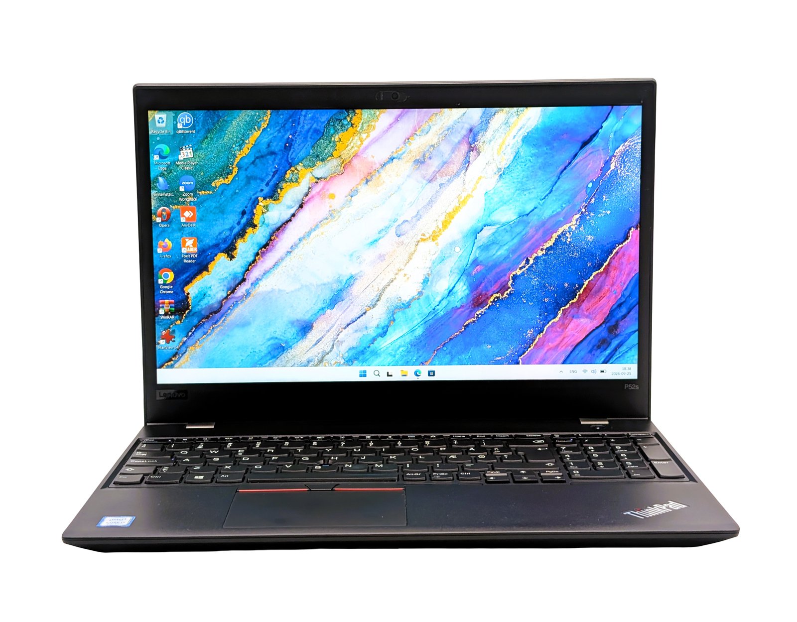 Lenovo ThinkPad P52s / i7-8550U / 32GB / 256GB / Quadro P500 2GB (ATNAUJINTAS)