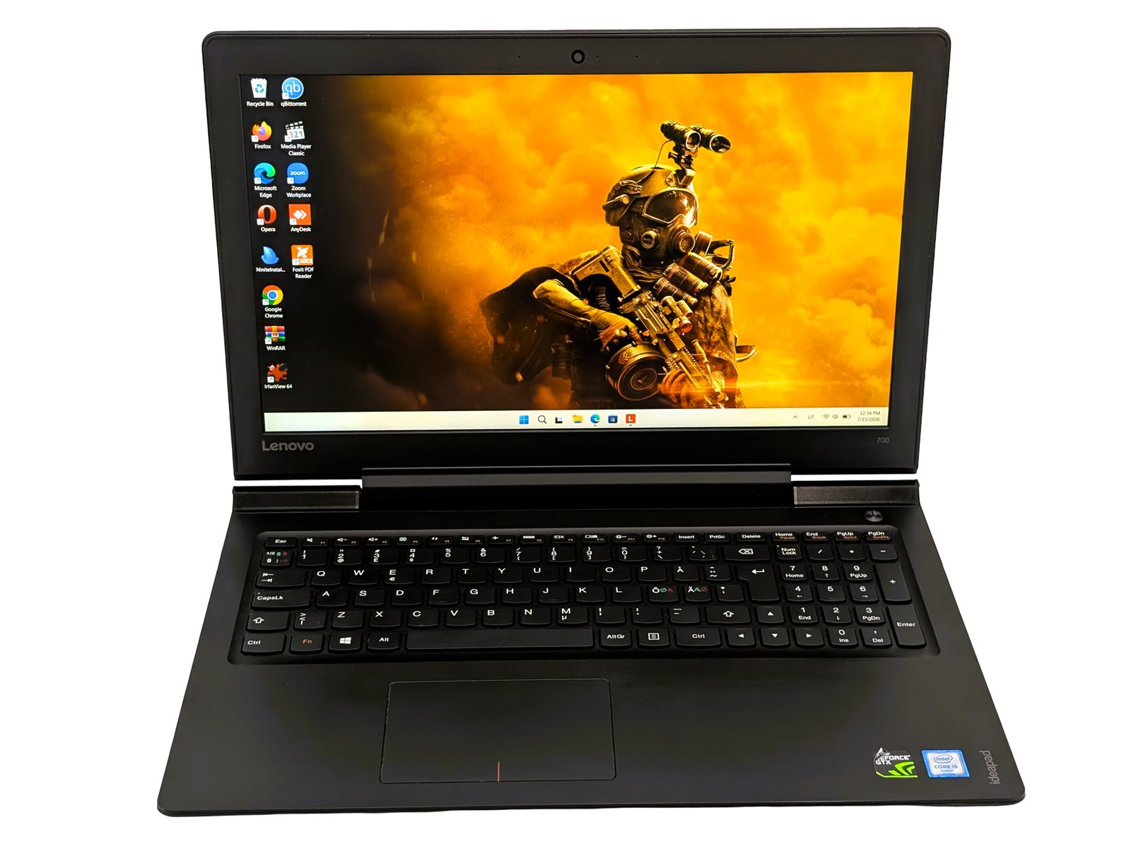 PXL_20260715_093356492 Lenovo IdeaPad 700-15ISK / i5-6300HQ / 16GB / 256GB+1TB / GTX950M 4GB (ATNAUJINTAS)